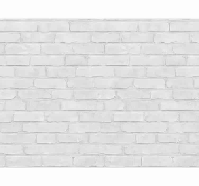 Carta da parati mattoni effetto loft sbiancato - TenStickers