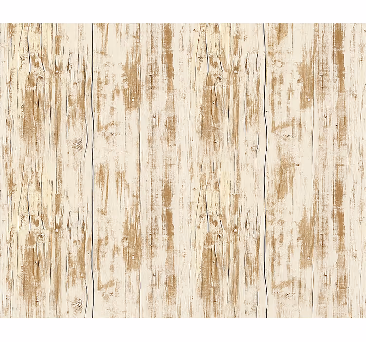 Carta da parati soggiorno legno spazzolato bianco - TenStickers