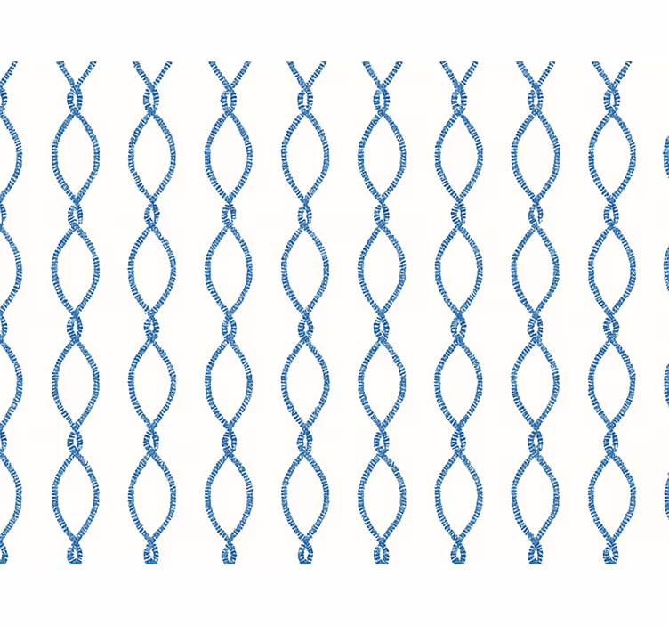 Carta da parati soggiorno design blu elegante - TenStickers