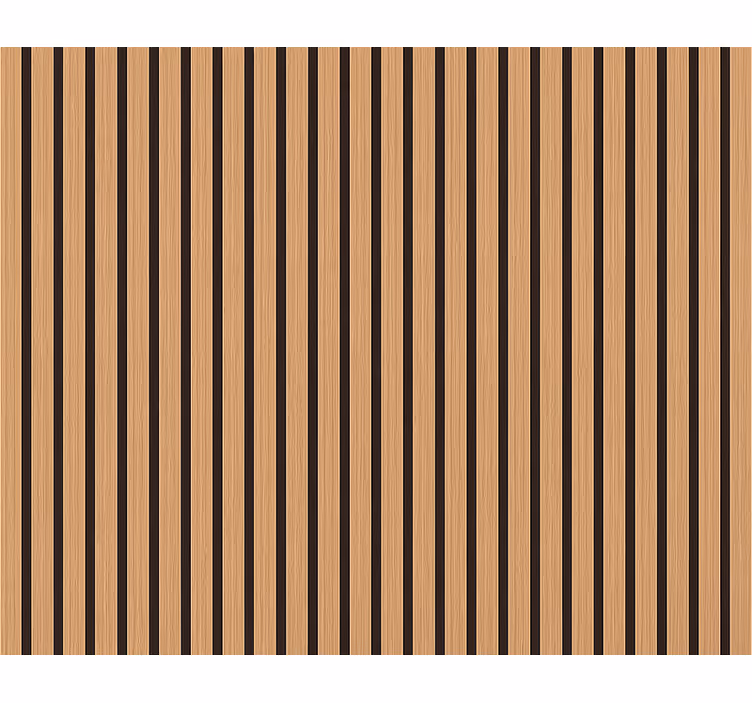Carta da parati soggiorno effetto legno marrone e nero - TenStickers