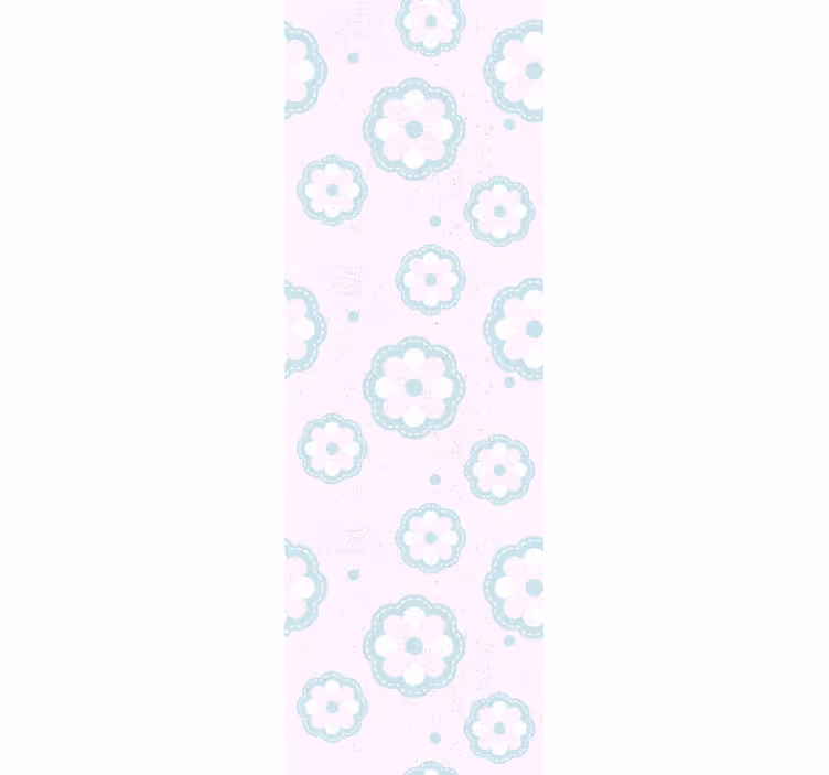 Carta da parati camera motivo rosa shabby chic - TenStickers