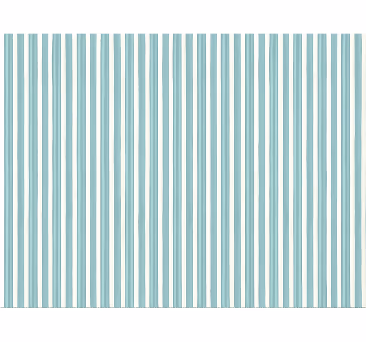 Carta da parati a righe verticali strisce organiche teal - TenStickers