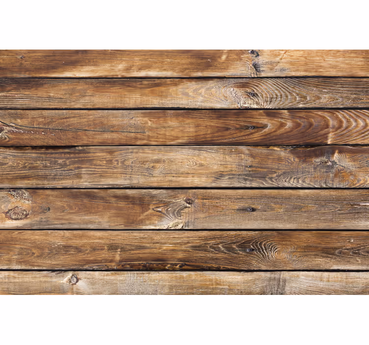 Carta da parati rustica adesivo legno vintage - TenStickers