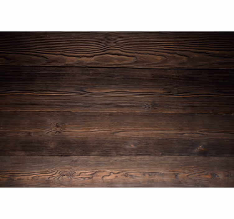 Carta da parati rustica effetto legno scuro - TenStickers