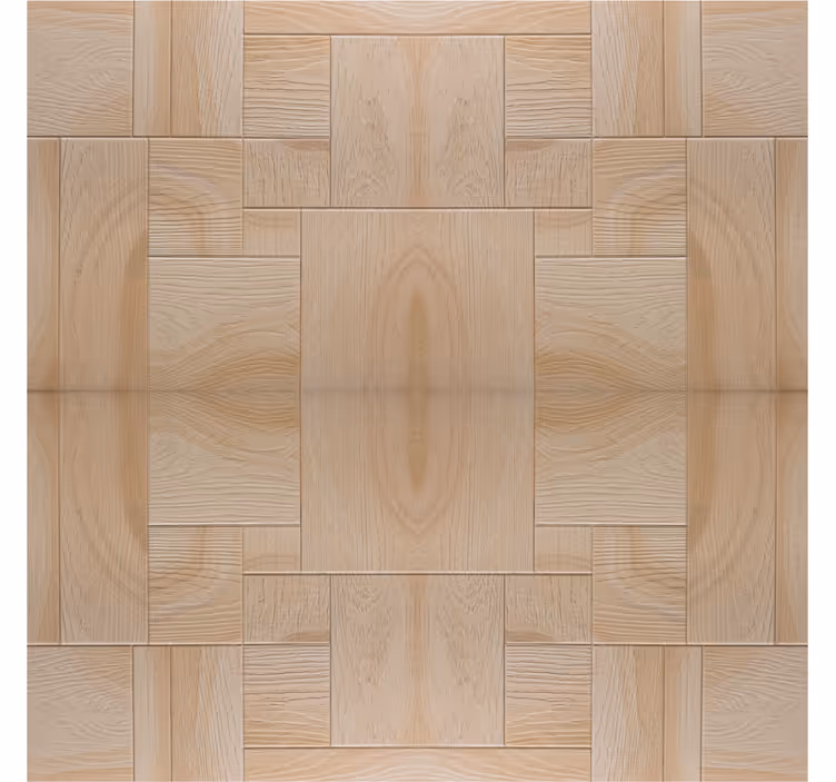 Carta da parati rustica motivo legno marrone chiaro - TenStickers