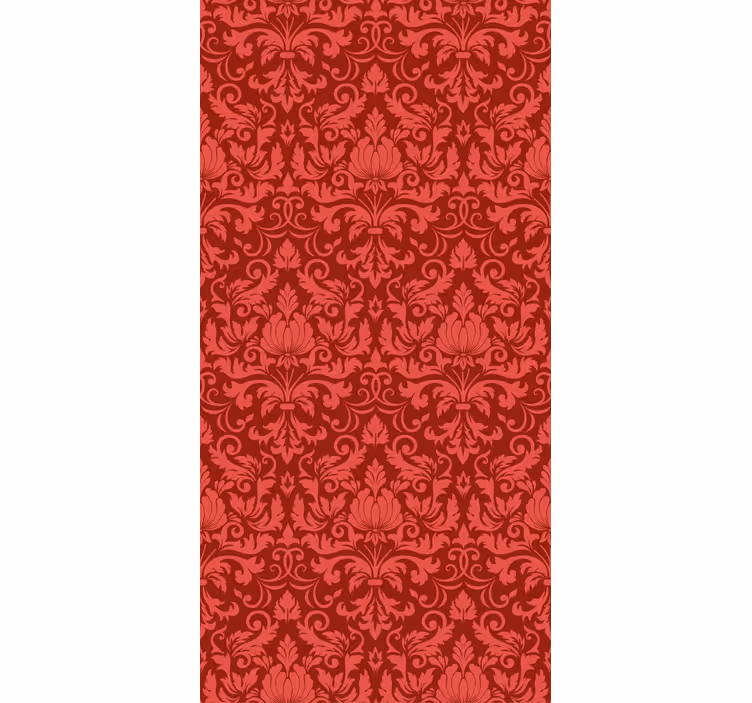 Carta da parati rossa velluto - TenStickers