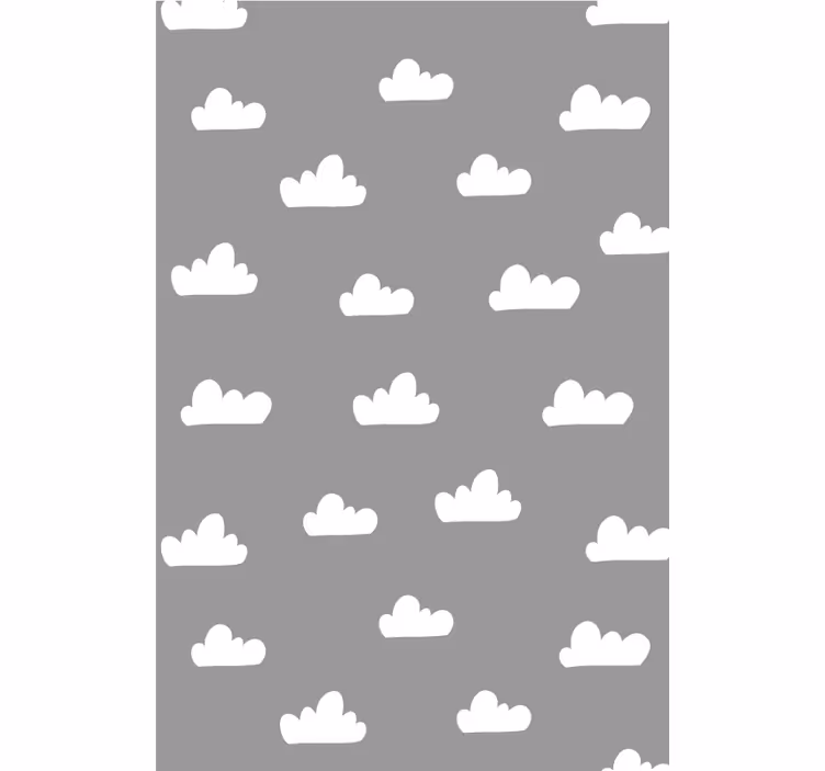 Carta da parati grigia cieli nuvolosi - TenStickers