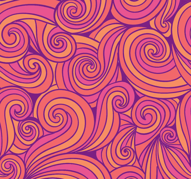Carta da parati con effetto astratto - TenStickers