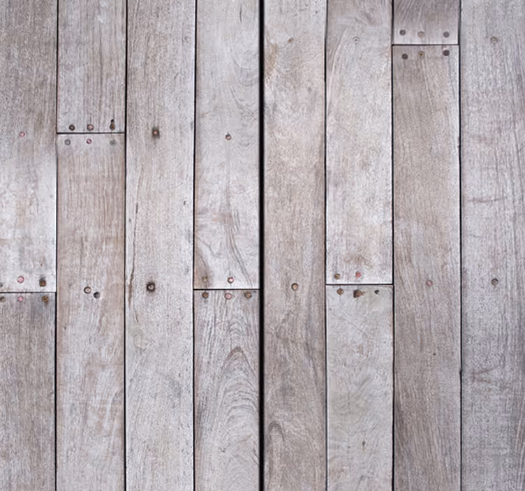 Carta da parati effetto legno pannelli in legno rustico - TenStickers