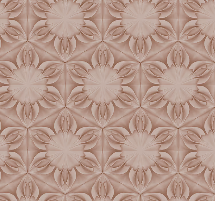 Carta da parati vintage pietre con disegni - TenStickers
