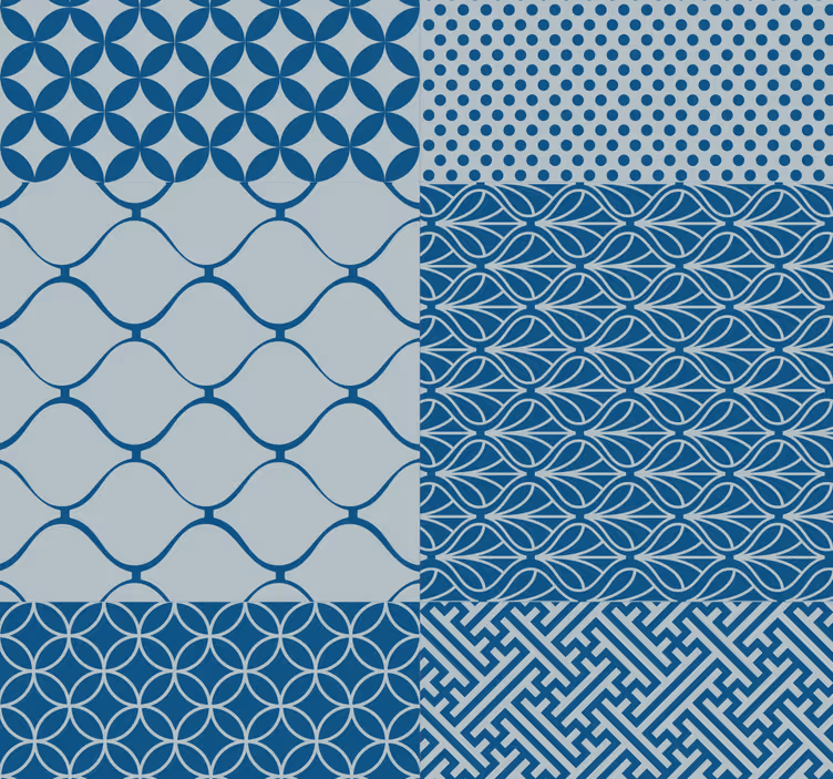 Carta da parati ornamentale Mosaico Orientale - TenStickers