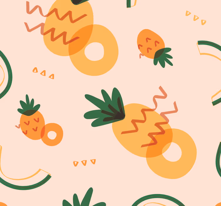 carta da parati cucina motivo di delizia fruttata - TenStickers