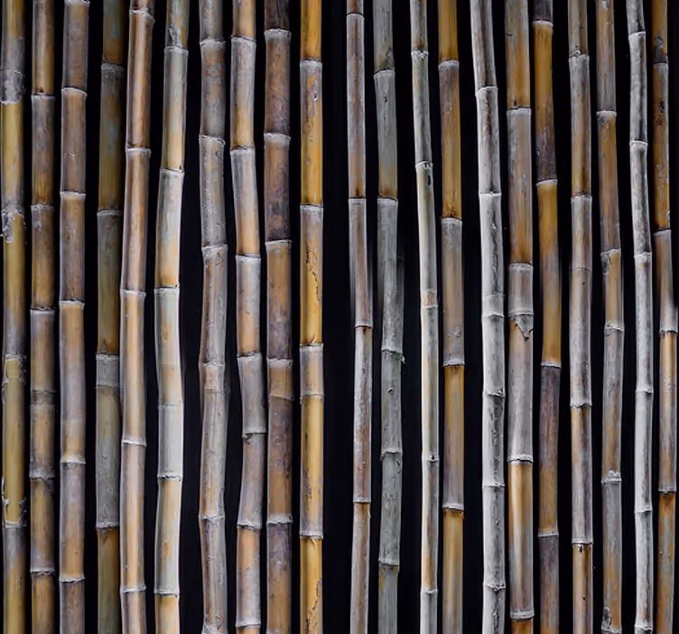 carta da parati texture legno tropicale - TenStickers