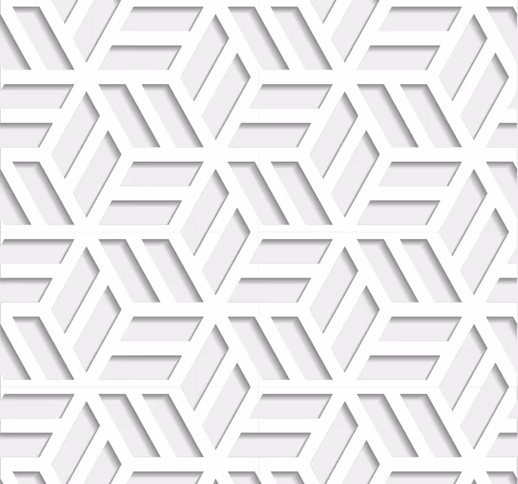 Carta da parati geometrica reticolo geometrico - TenStickers