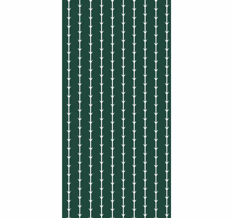 Carta da parati geometrica disegno geometrico di bambù - TenStickers