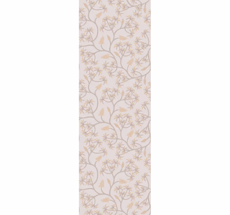 Carta da parati floreale eleganti motivi floreali - TenStickers