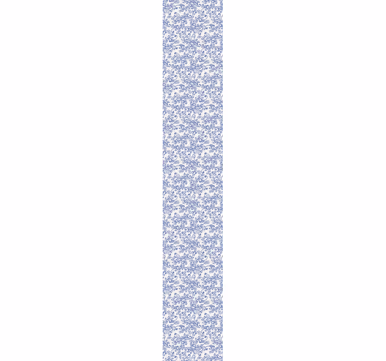 Carta da parati fiori floreale ornamentale - TenStickers