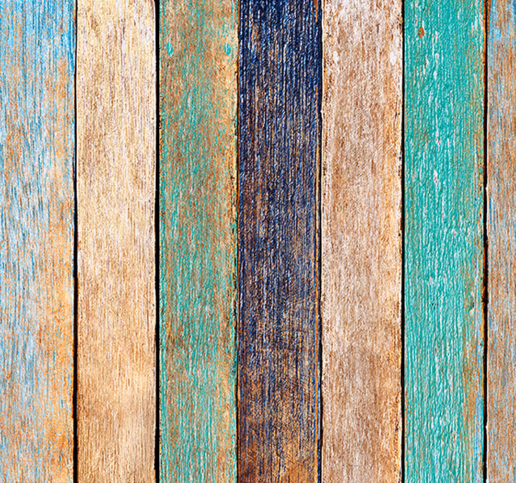 Carta da parati con texture dell'alleanza di legno - TenStickers