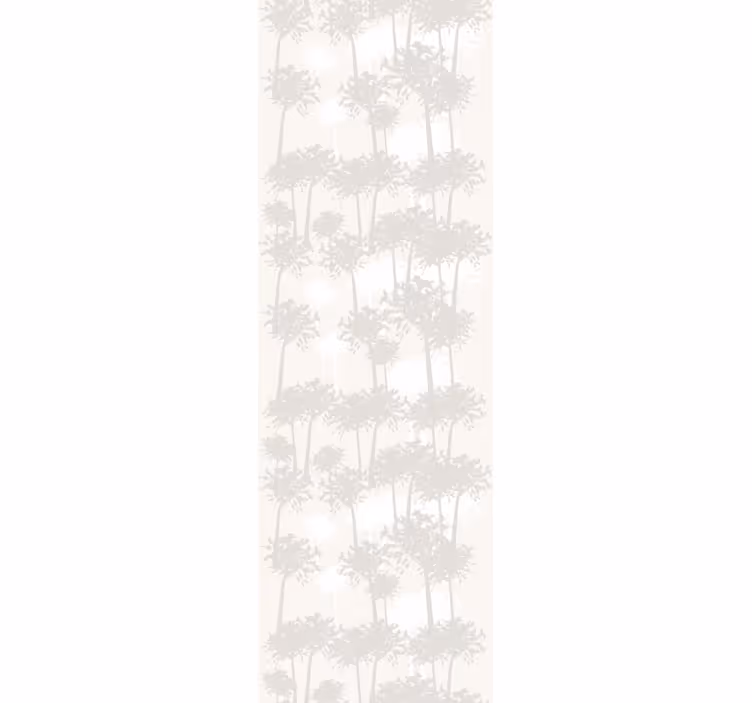 Carta da parati alberi foresta di sagoma - TenStickers