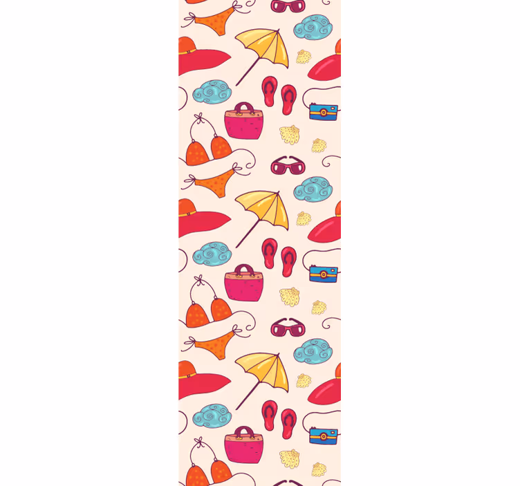 Carta da parati cameretta accessori fantasiosi - TenStickers