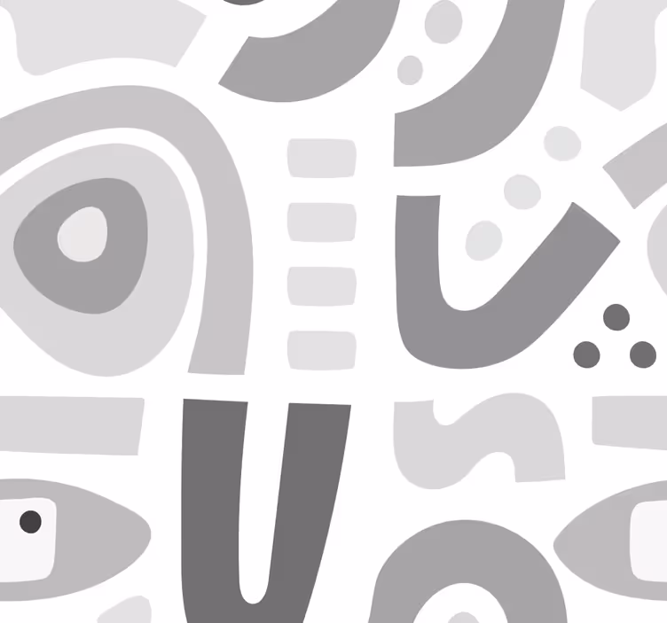 Carta da parati geometrica forme geometriche astratte - TenStickers