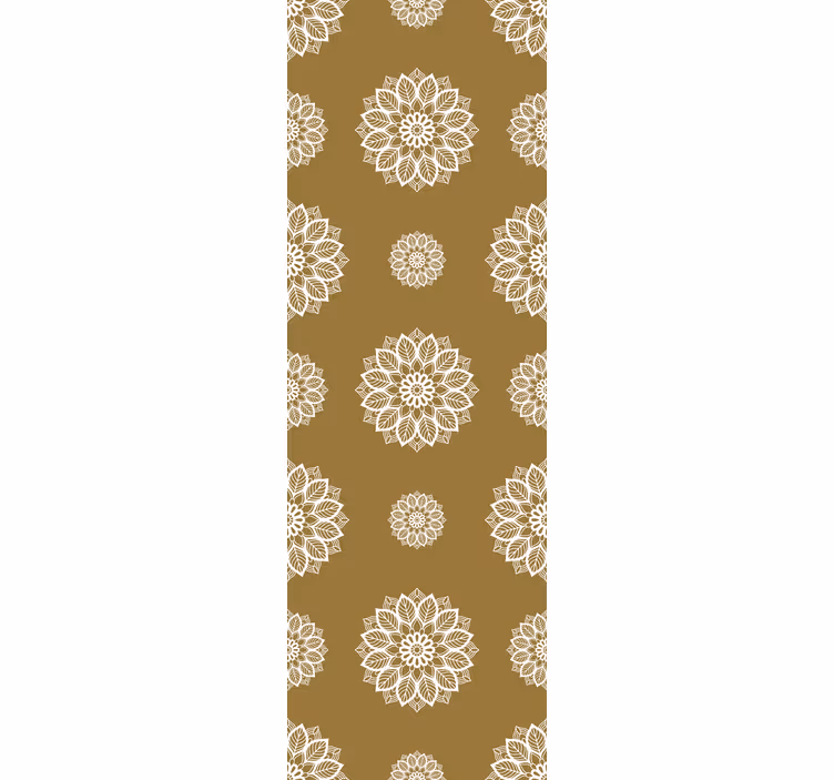Carta da parati ornamentale intricato mandala - TenStickers