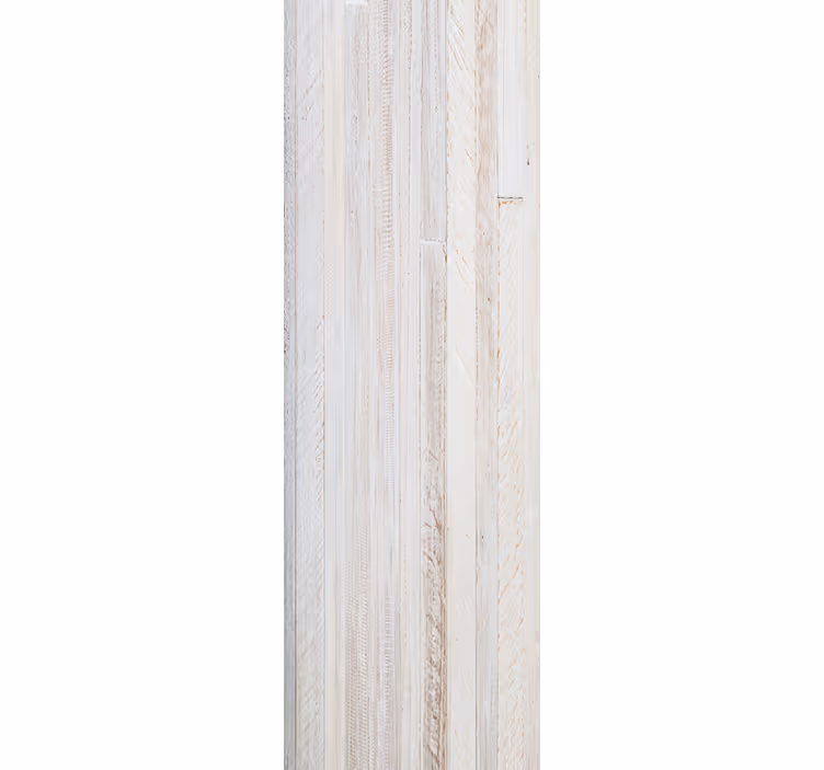 Carta da parati effetto legno assi imbiancate - TenStickers