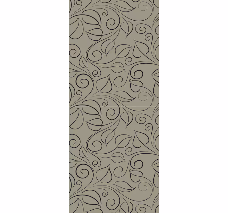 Carta da parati ornamentale turbinii eleganti - TenStickers