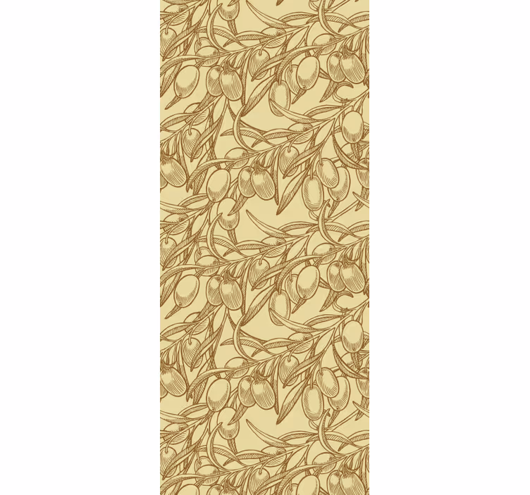 Carta da parati ornamentale ornamenti botanici - TenStickers