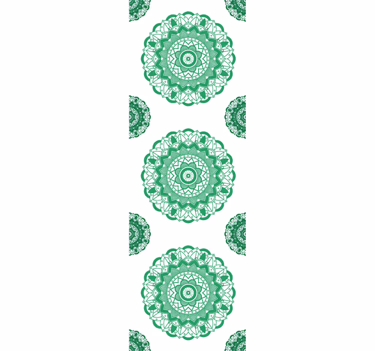 carta da parati ufficio disegno motivo mandala - TenStickers
