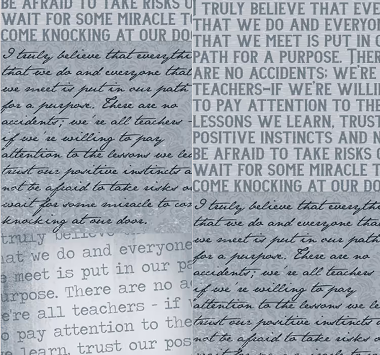 Carta da parati scritte frase di Marla Gibbs - TenStickers