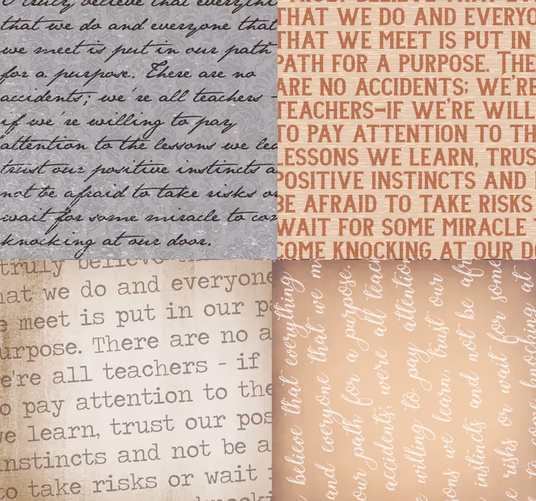 Carta da parati scritte Marla Gibbs citazione - TenStickers