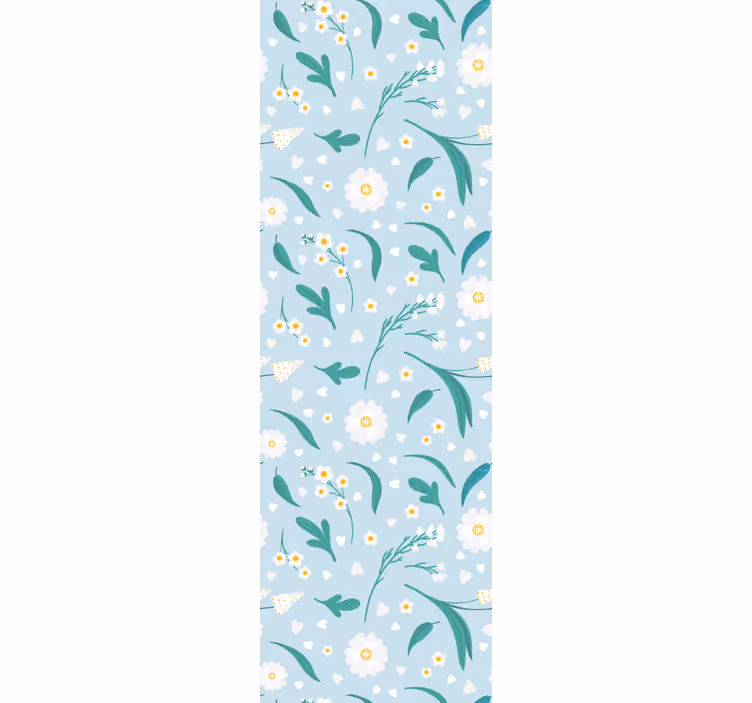 Carta da parati floreale esposizione del giardino floreale - TenStickers