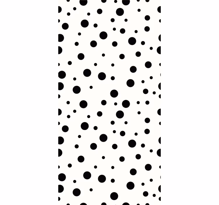 Carta da parati pois motivo a pois - TenStickers