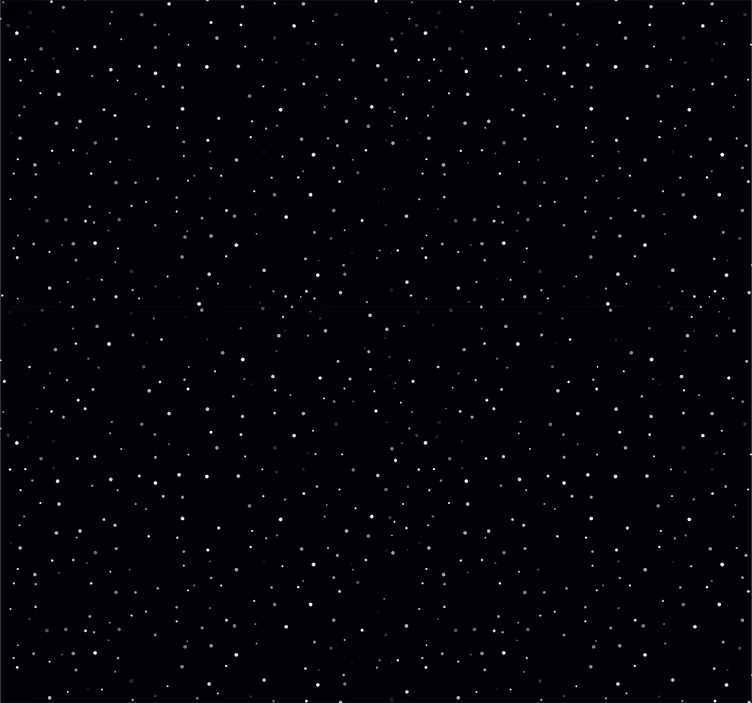 Carta da parati con cielo stellato - TenStickers