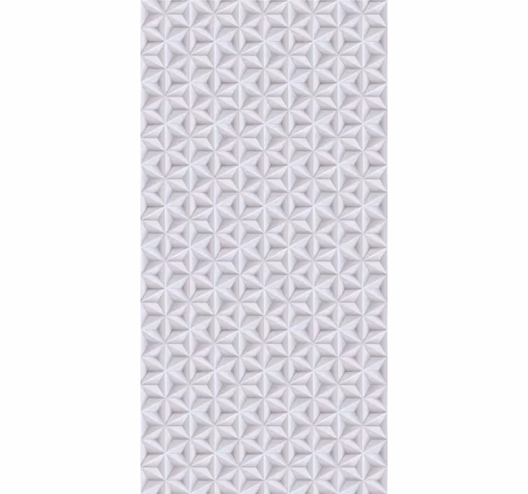 Carta da parati geometrica goffratura geometrica - TenStickers