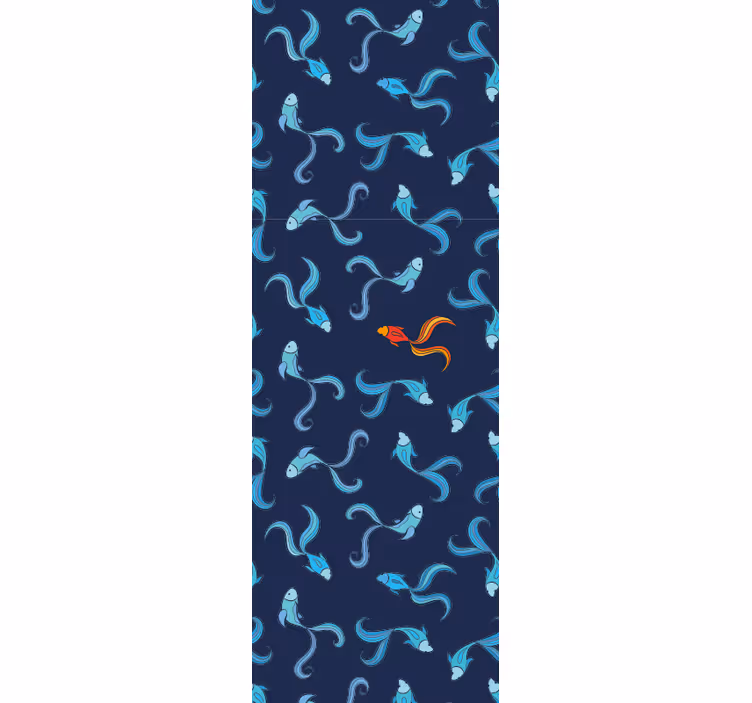 Carta da parati pesci modelli di fauna acquatica - TenStickers
