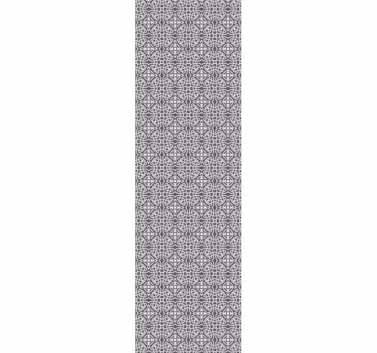 Carta da parati floreale simmetria ornamentale - TenStickers