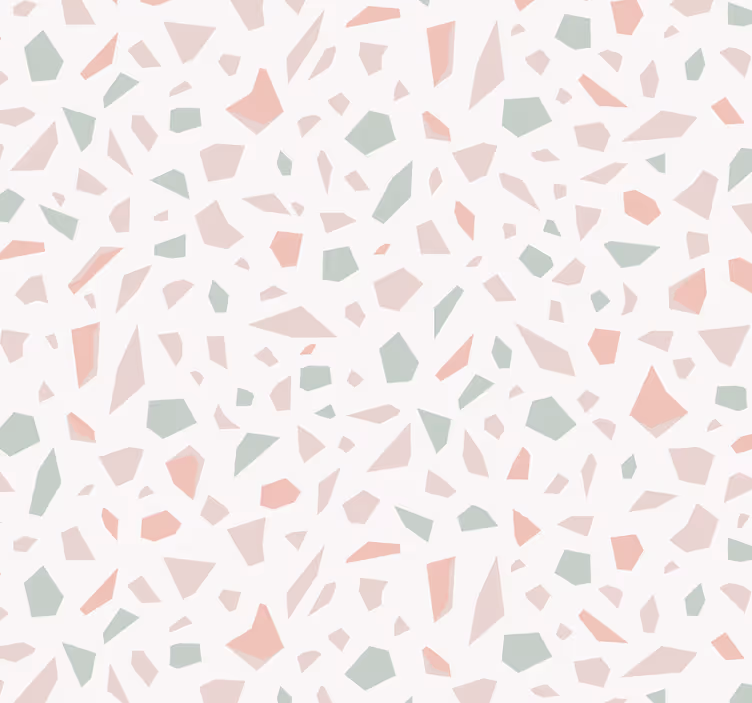 Carta da parati effetto pietra Bambini nordic terrazo - TenStickers
