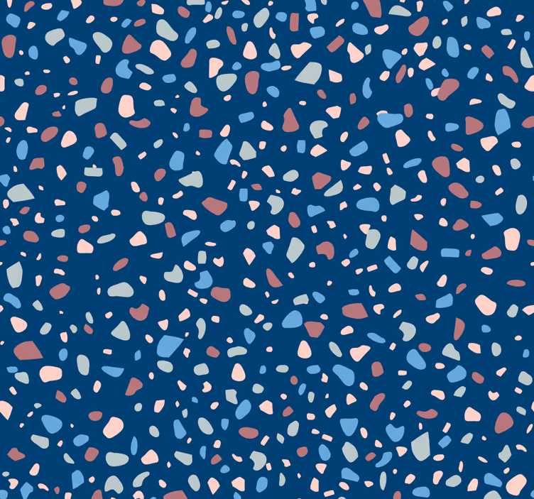 Carta da parati moderna texture struttura del terrazzo - TenStickers