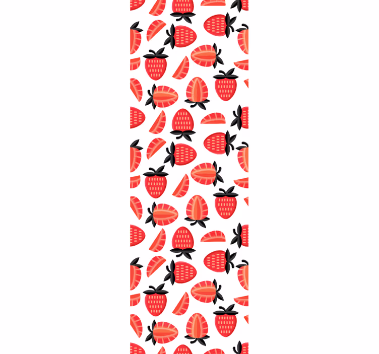 Carta da parati natura modello di bacche - TenStickers