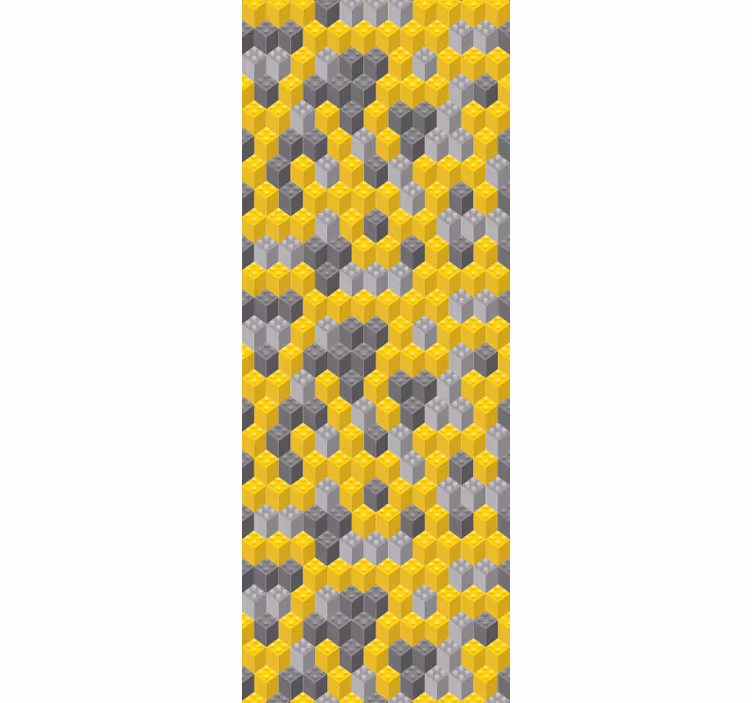 Carta da parati geometrica nido d'ape geometrico - TenStickers