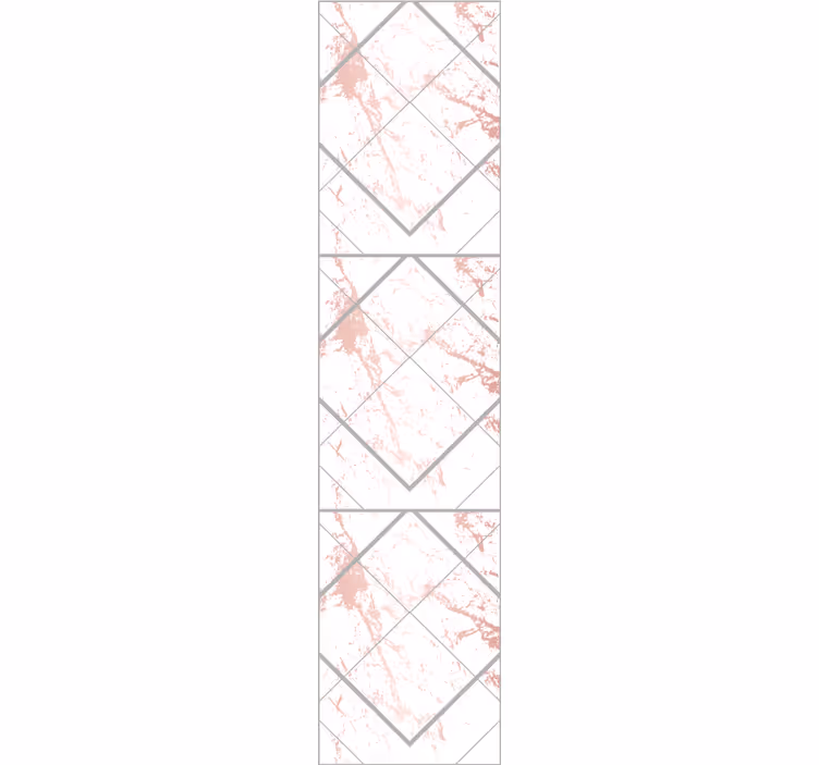 Carta da parati effetto marmo design strutturato geometrico - TenStickers