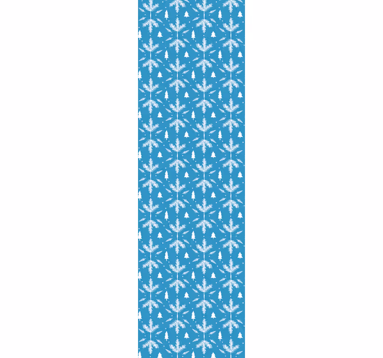 Carta da parati ufficio fiocchi di neve intricati - TenStickers