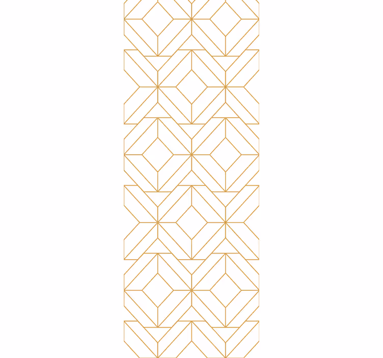 Carta da parati geometrica cubi geometrici - TenStickers