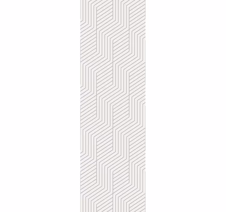 Carta da parati geometrica modello di labirinto lineare - TenStickers
