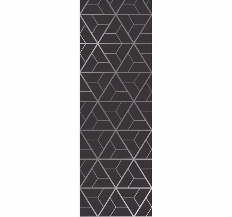 Carta da parati geometrica cubismo geometrico - TenStickers