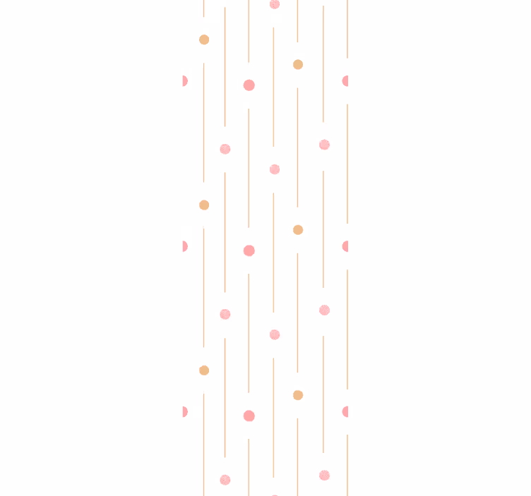 Carta da parati pois strisce a pois - TenStickers