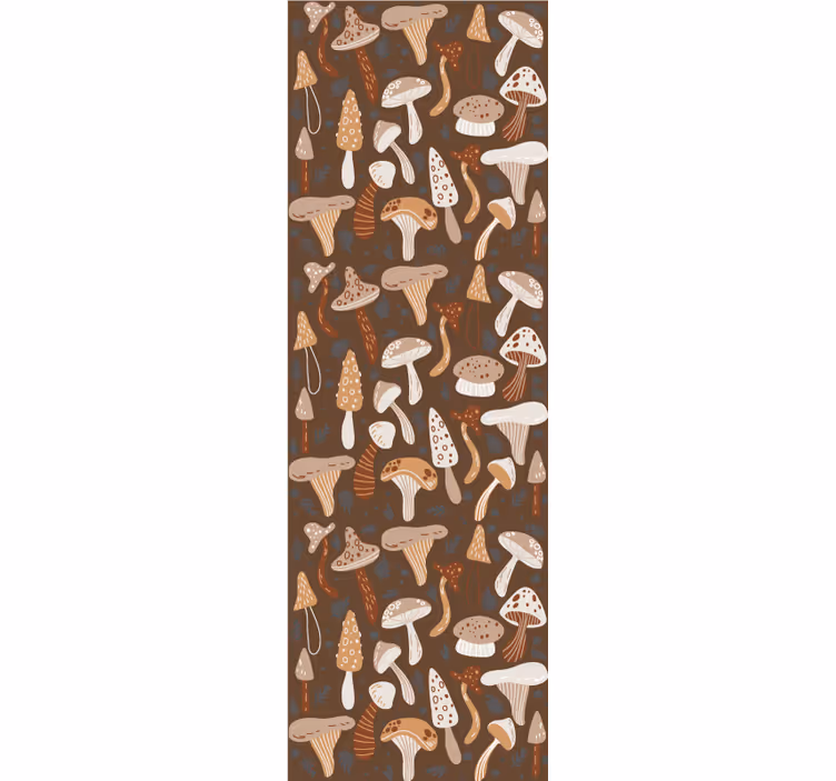 Carta da parati natura misto di funghi - TenStickers