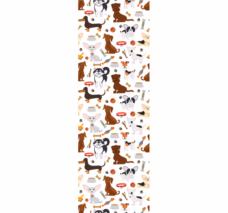 carta da parati cani personaggi canini - TenStickers